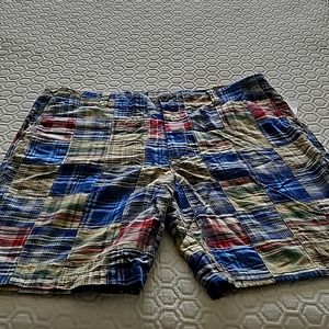 Izod Madras shorts